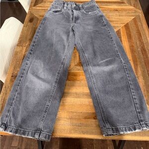 Zara Kids x 3 - gray, white and blue denim